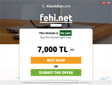 Tablet Screenshot of fehi.net